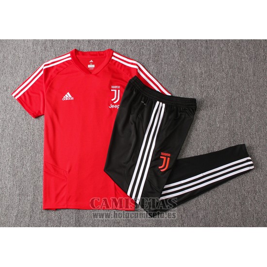 Chandal del Juventus Manga Corta 2019-2020 Rojo